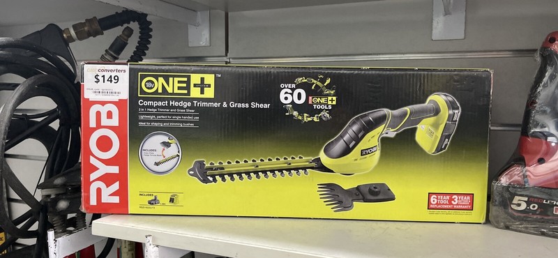 ryobi compact hedge trimmer